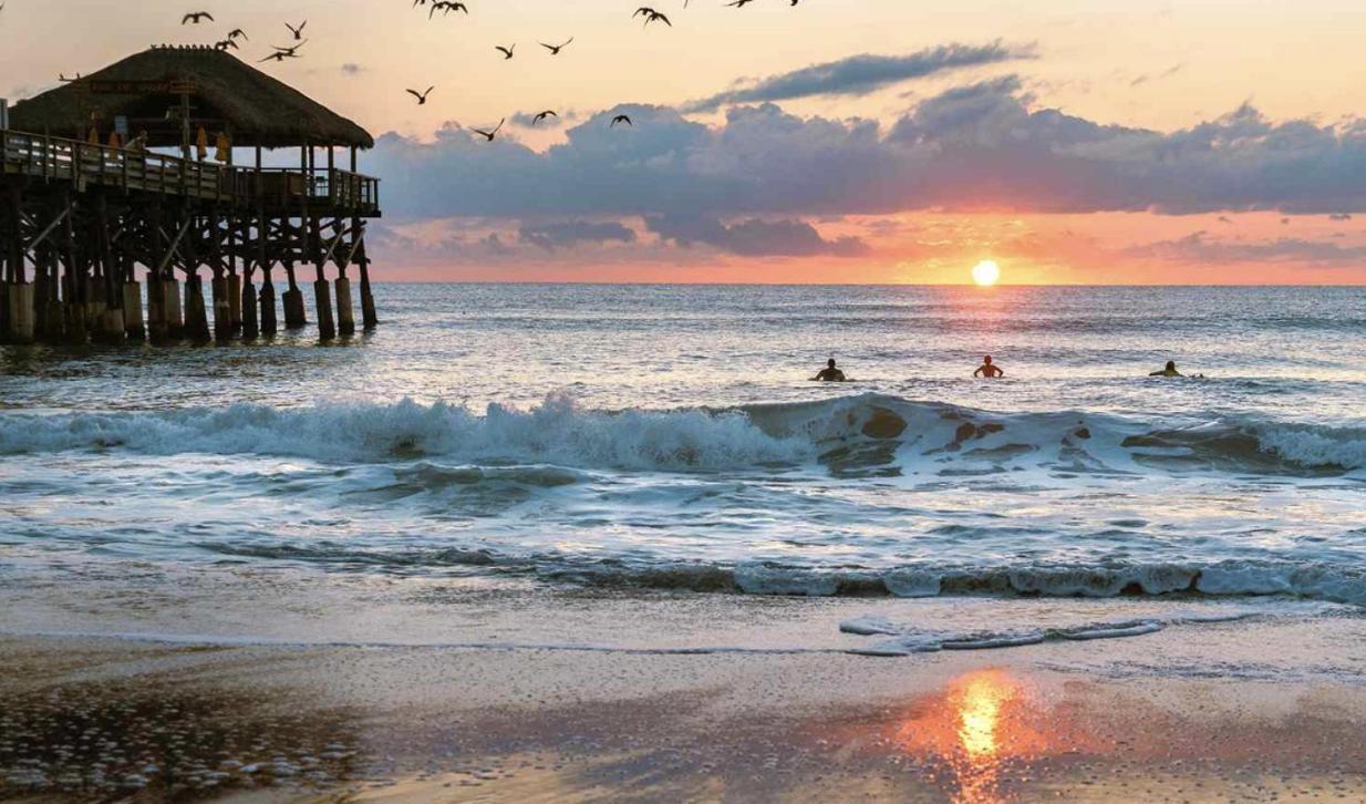 Beach Bungalow By The Sea 4 Cocoa Beach Exterior foto